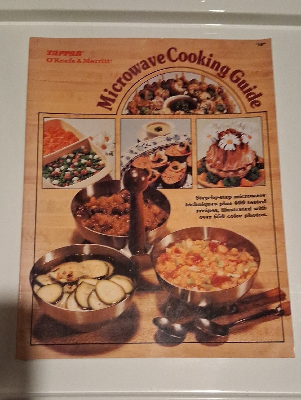 Vintage Tappan Microwave Cooking Guide